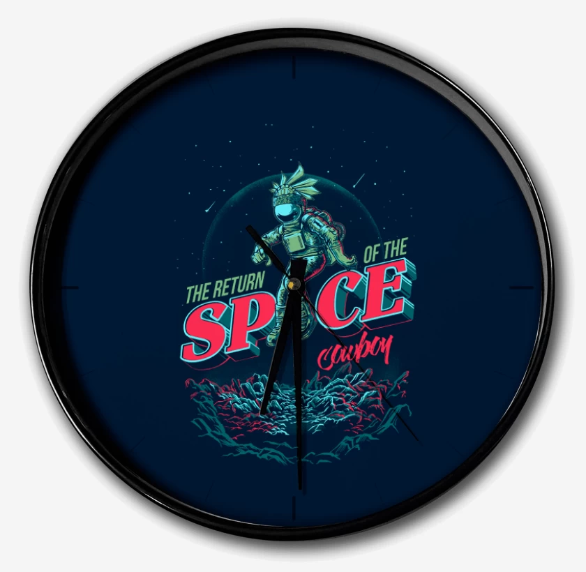 Reloj Azul Marino de Space cowboy