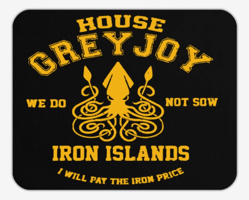 Mousepad House grey joy