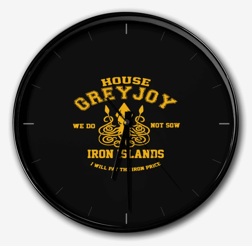 Reloj Negro de House grey joy