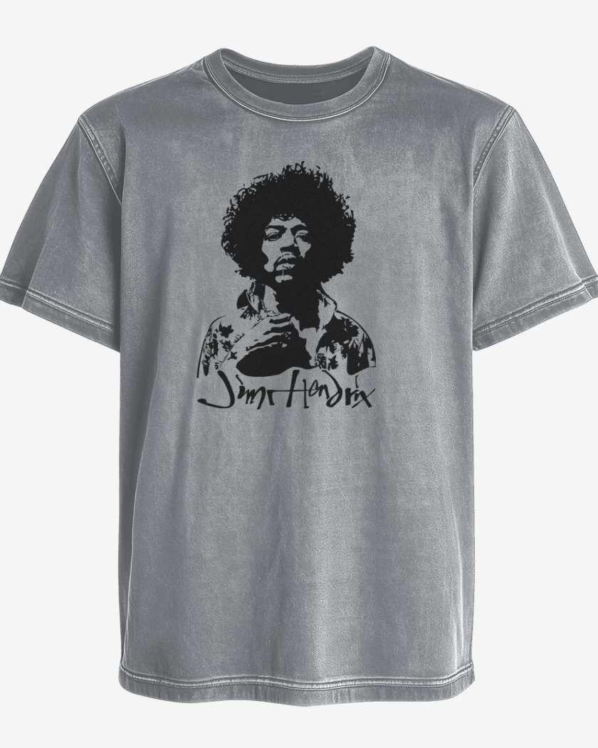 Polera desgastada Jimmy Hendrix
