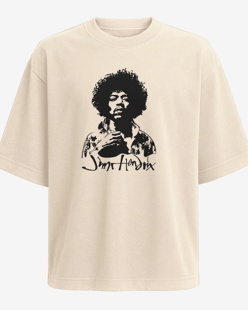 Polera Oversize Beige de Jimmy Hendrix