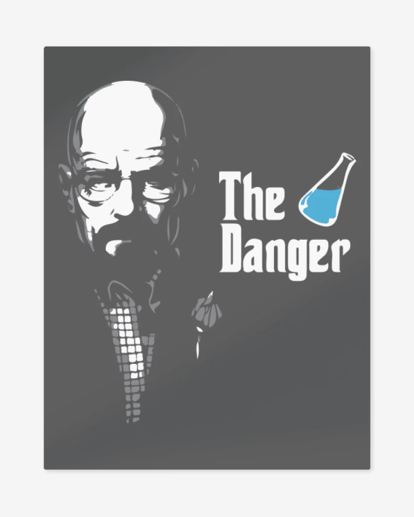 Print metalico The Godfather - The danger