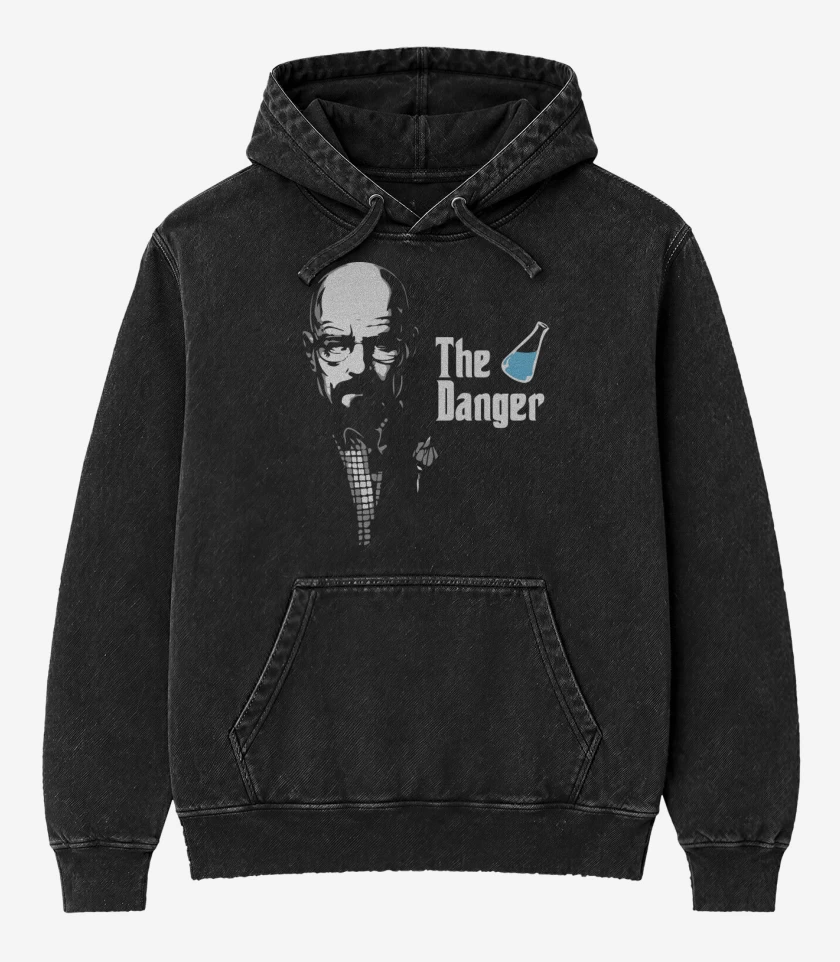 Poleron Canguro Acid Wash The Godfather - The danger
