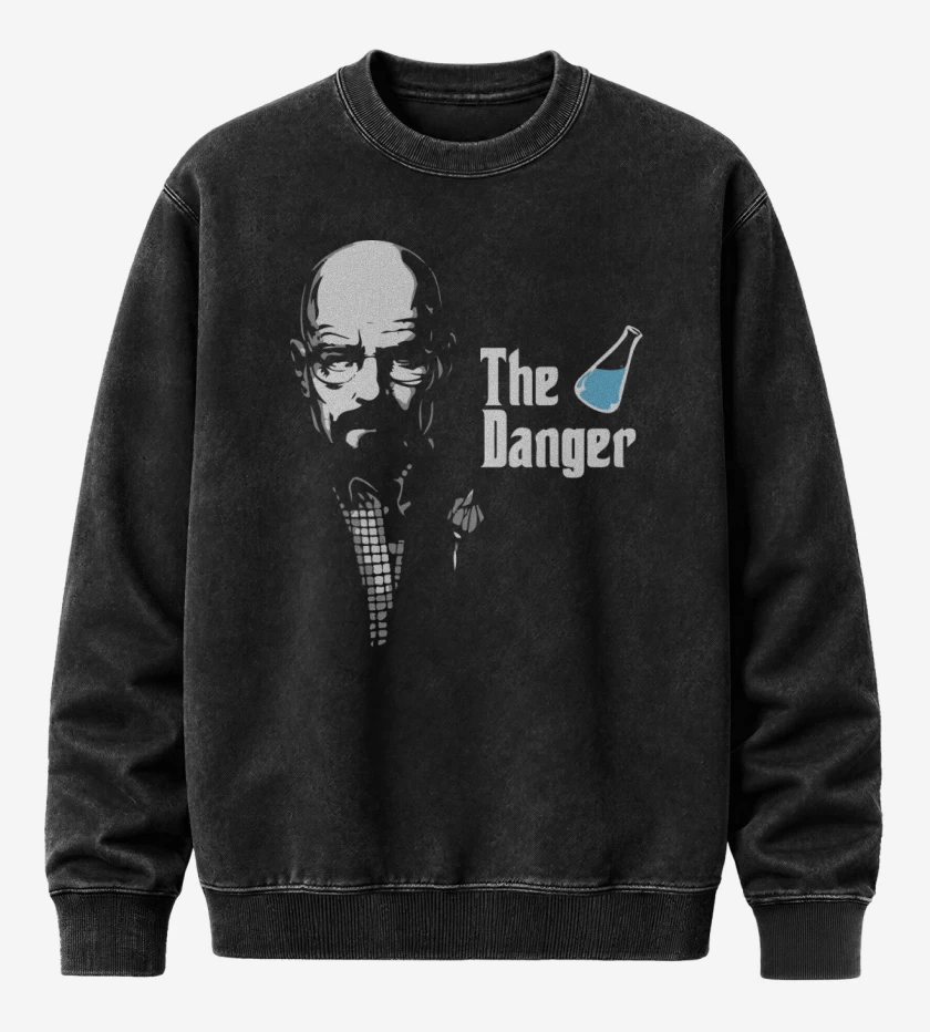 Poleron Polo Acid Wash The Godfather - The danger