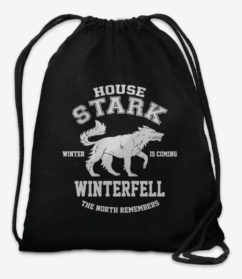 Mochila Negro de House stark