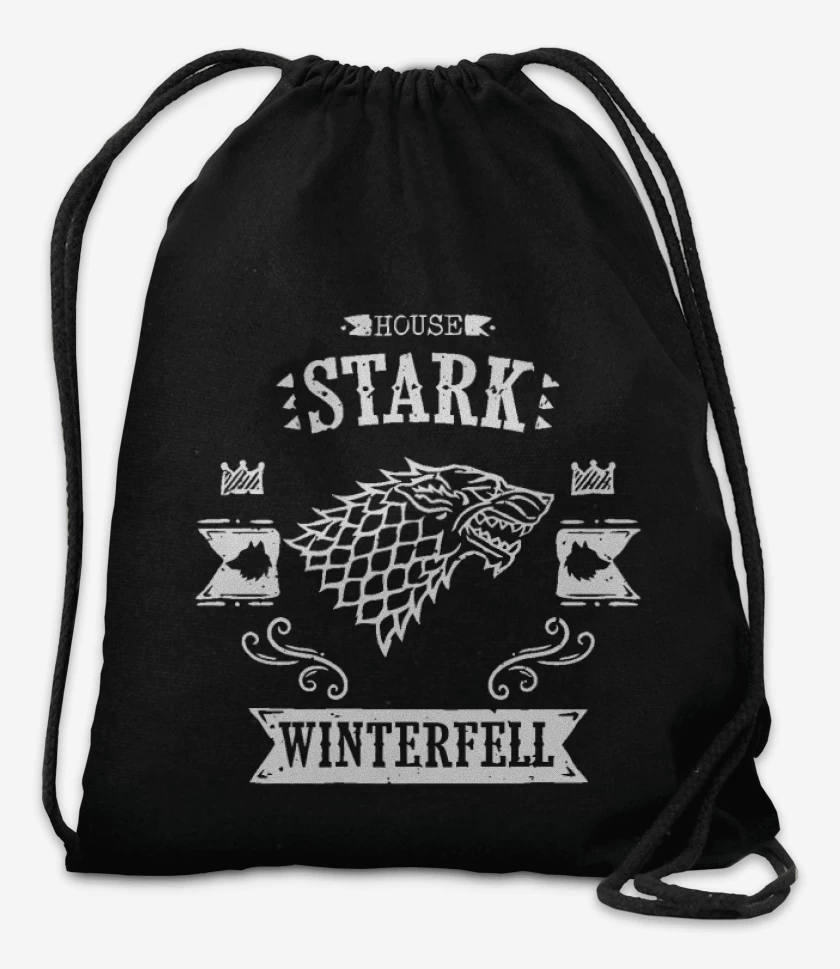 Mochila Negro de House stark 2