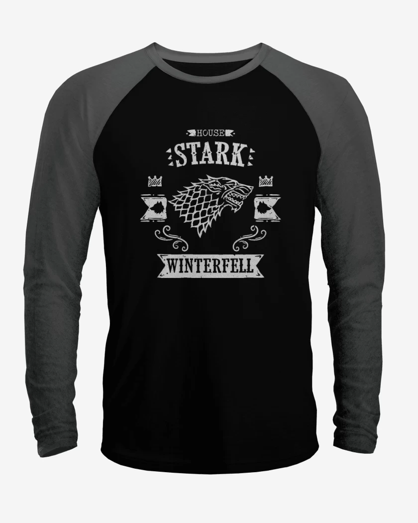 Polera Raglan House stark 2