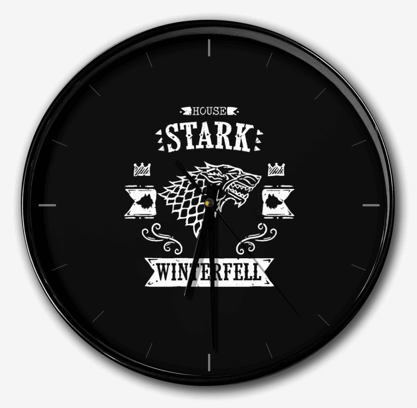Reloj Negro de House stark 2