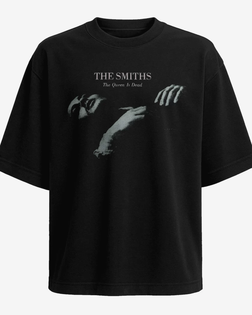 Polera Oversize Negro de The smiths