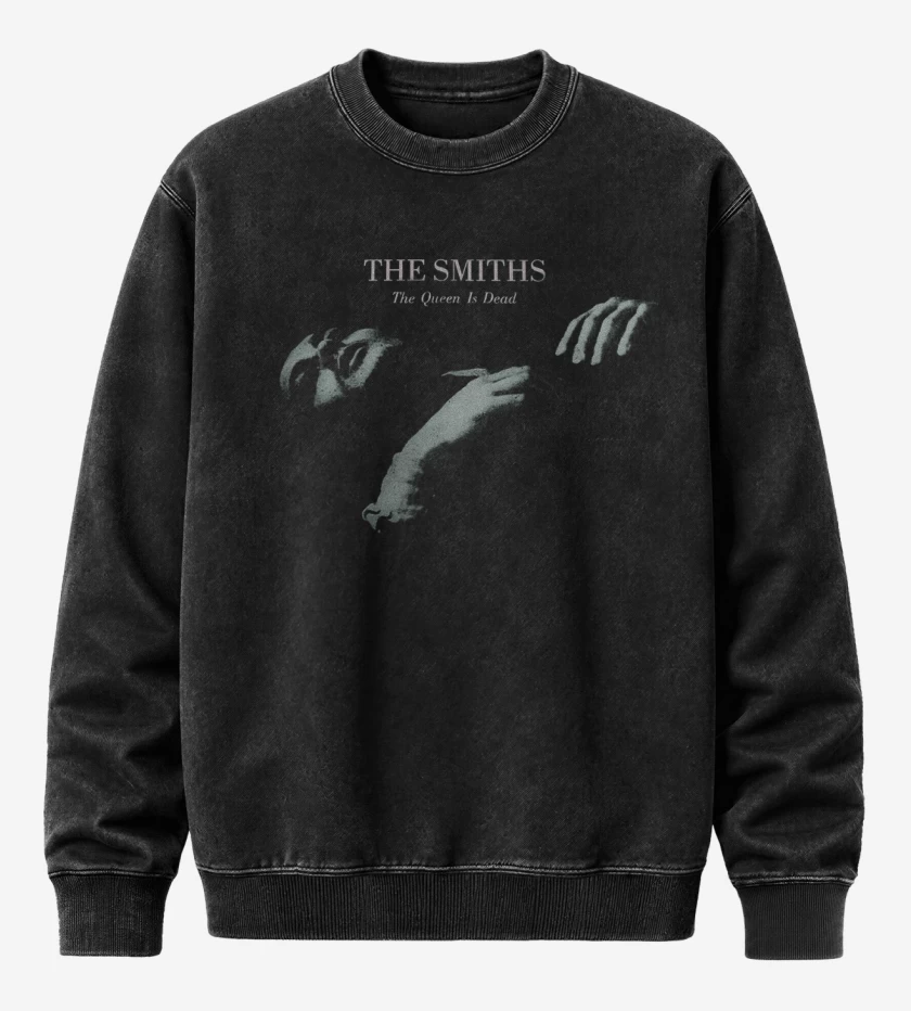 Poleron Polo Acid Wash Negro de The smiths