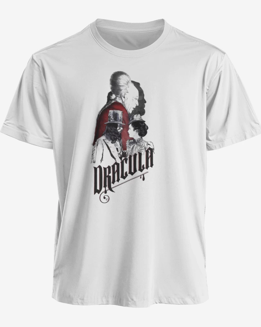 Polera Blanco de Dracula 