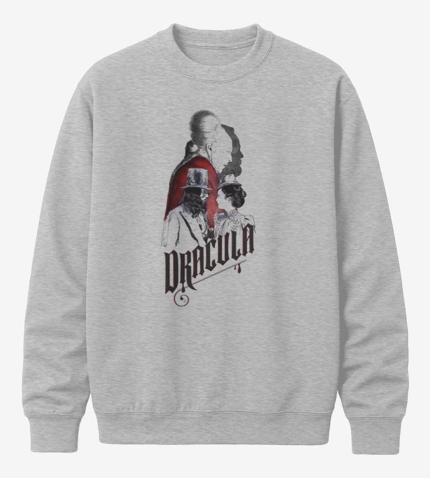 Poleron polo Gris Melange de Dracula 