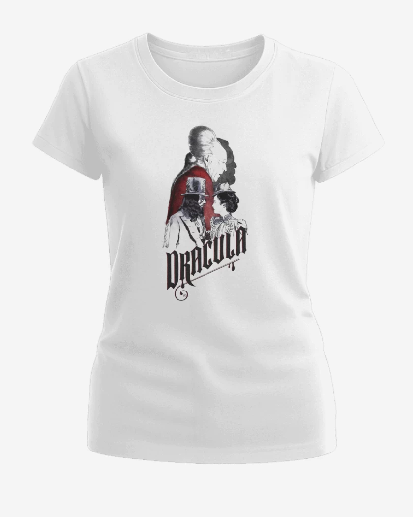 Polera de Mujer Blanco de Dracula 