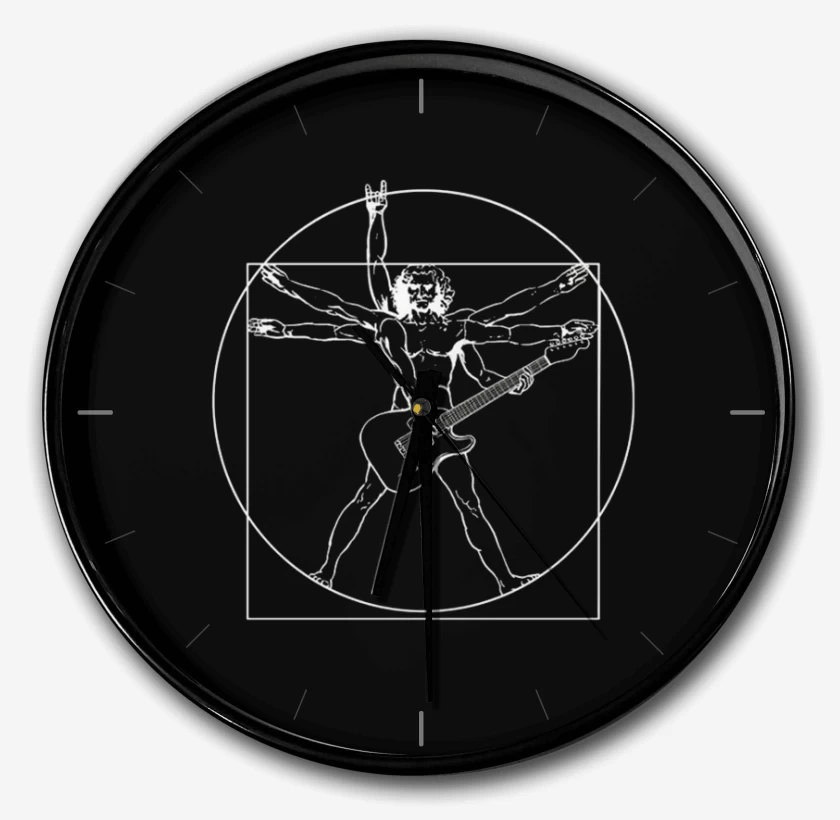Reloj Negro de Guitar Da Vinci 