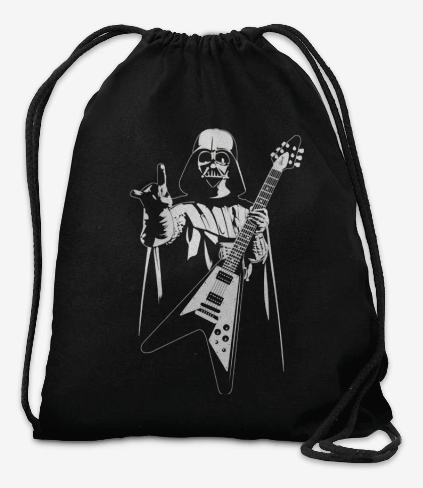 Mochila Negro de Darth Guitar 