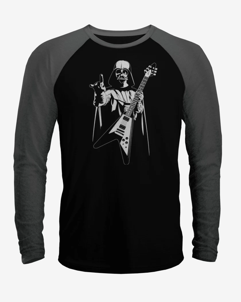 Polera Raglan Darth Guitar 