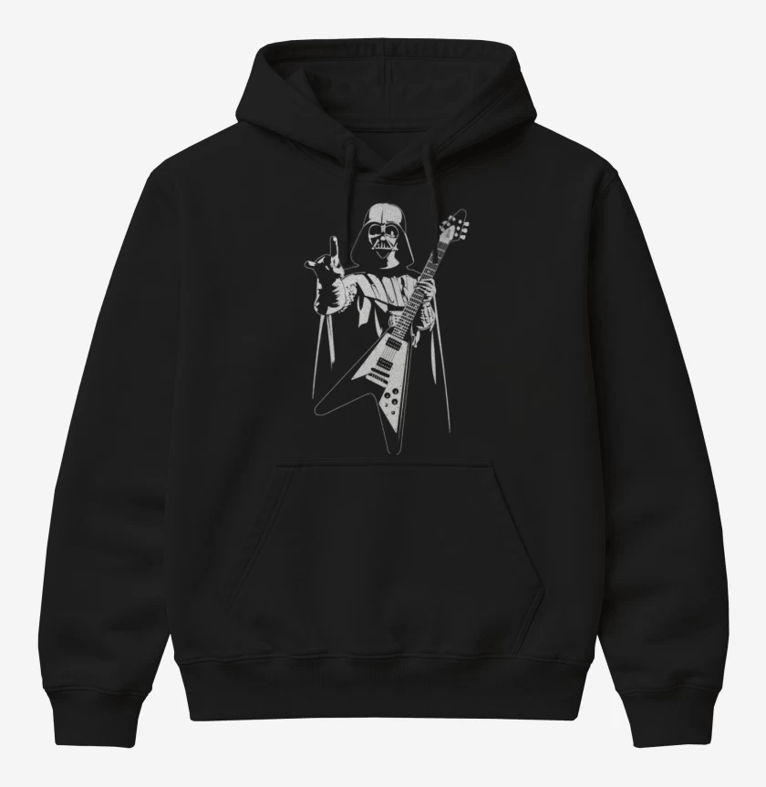 Poleron Canguro básico Darth Guitar 