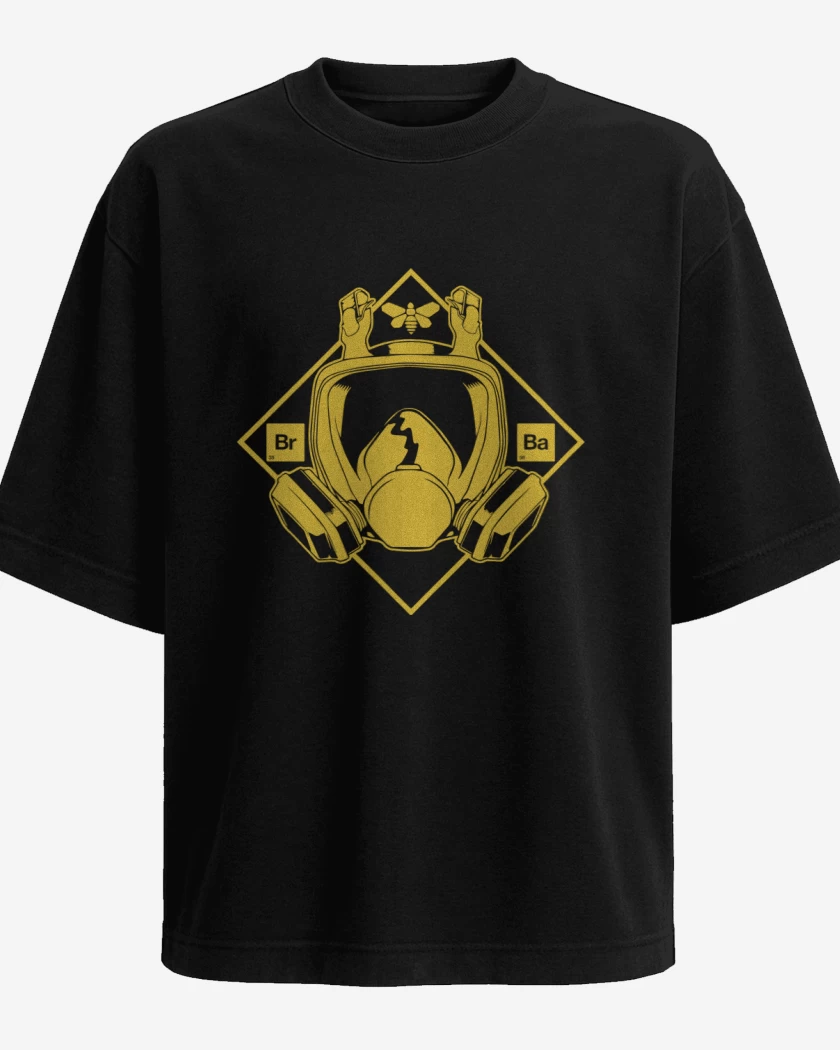 Polera Oversize Negro de Mask