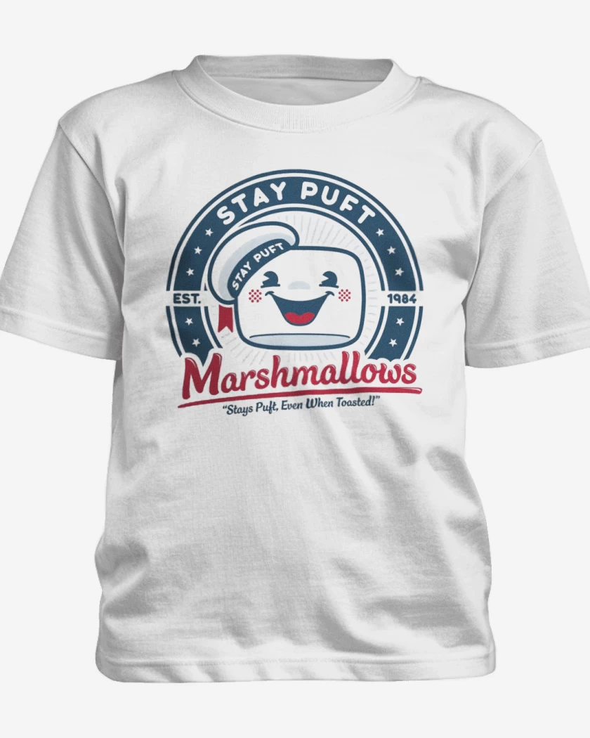 Polera de niño Blanco de Stay Puft 