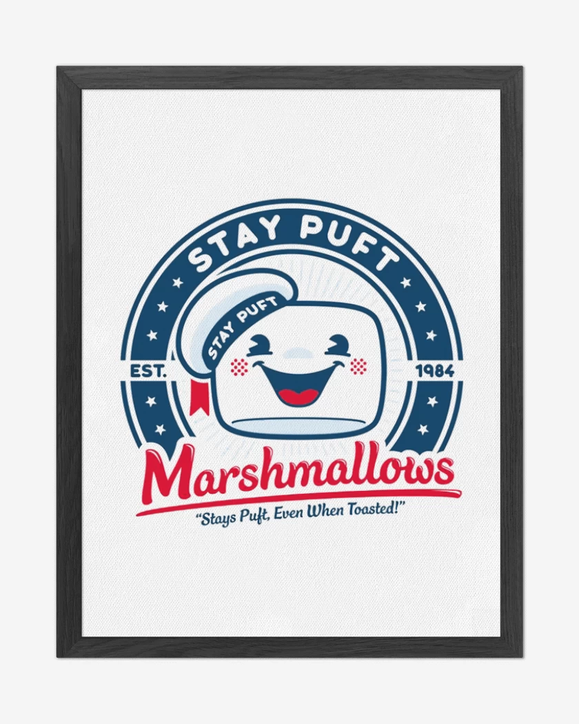 Cuadro decorativo Blanco de Stay Puft 