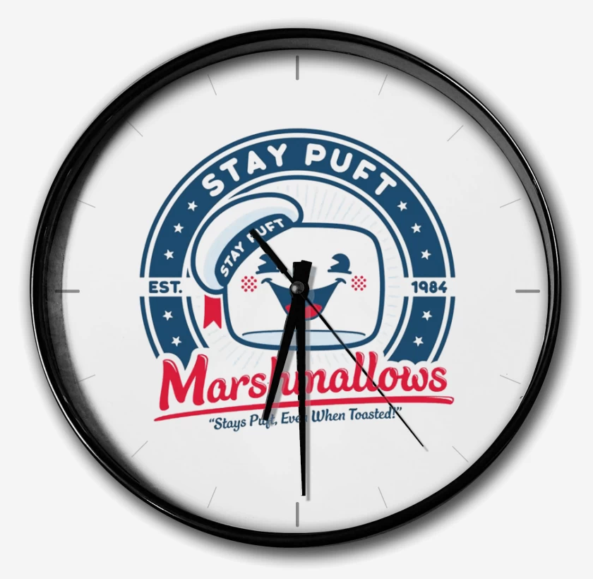 Reloj Blanco de Stay Puft 