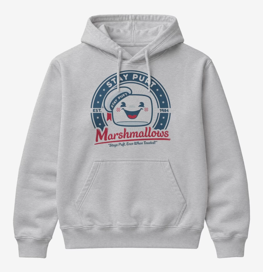 Poleron Canguro básico Gris Melange de Stay Puft 