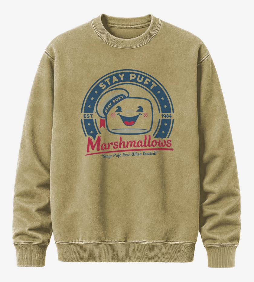 Poleron Polo Acid Wash Beige de Stay Puft 