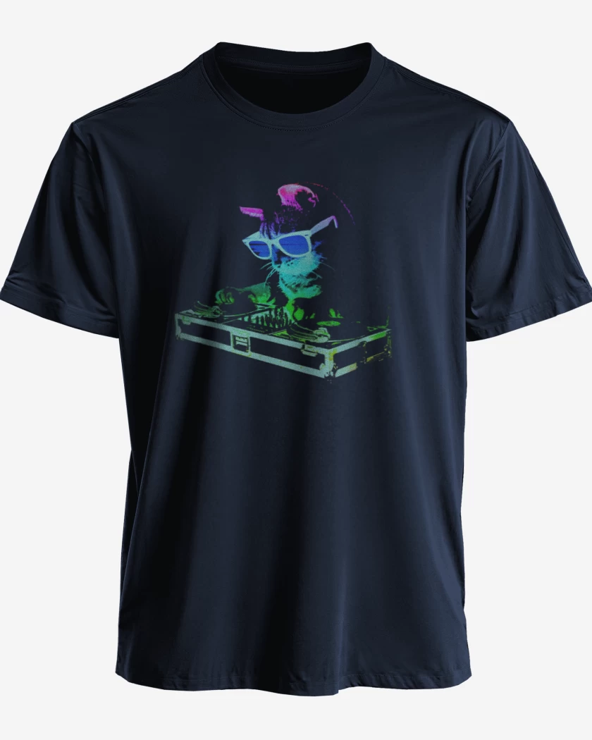 Polera Dj gatito