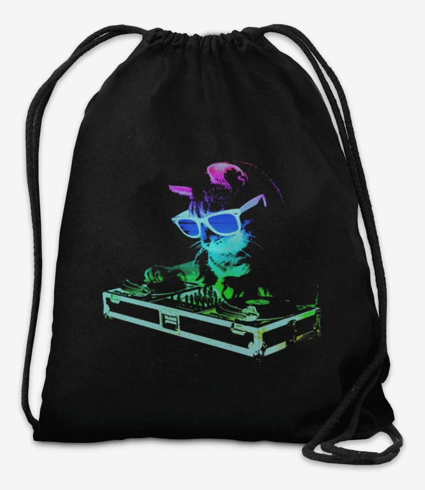 Mochila Dj gatito