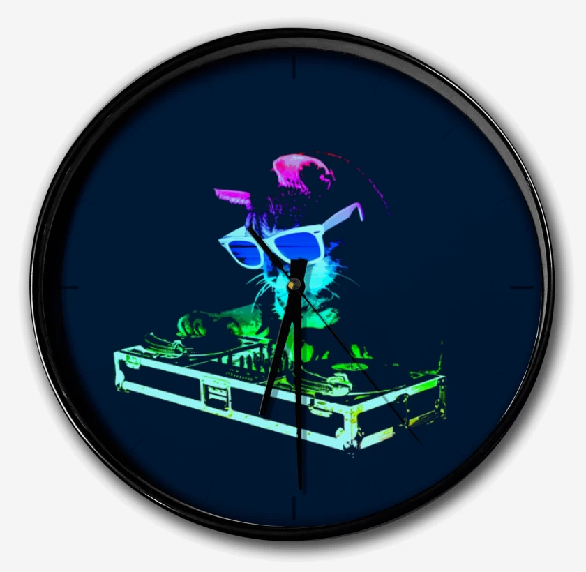 Reloj Dj gatito