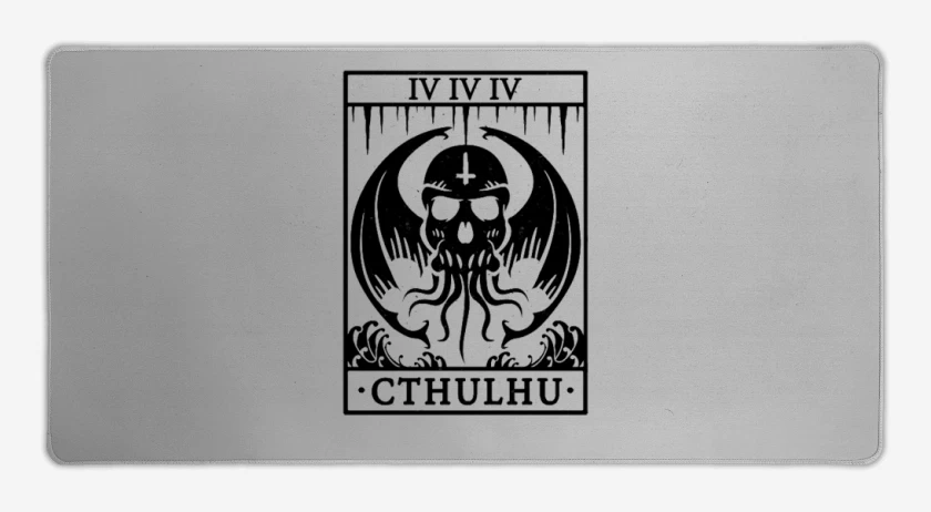 Mouse pad Gamer Gris Melange de Cthulhu 6