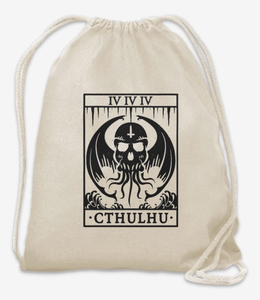 Mochila Blanco de Cthulhu 6
