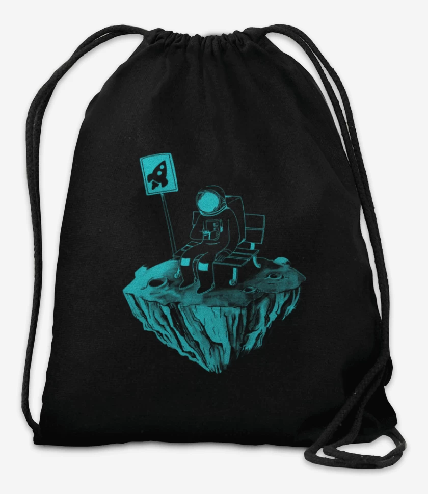 Mochila Negro de Astronauta 14