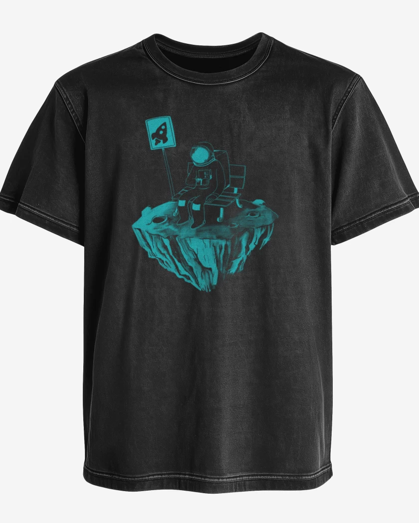 Polera desgastada Astronauta 14