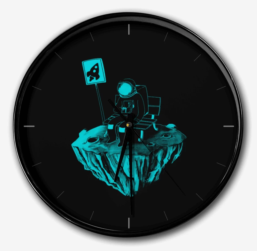 Reloj Negro de Astronauta 14
