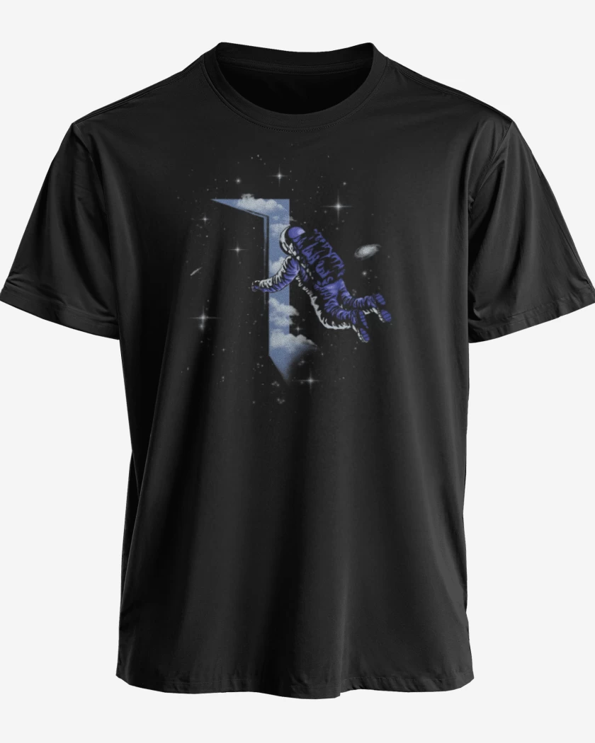 Polera premium Negro de Puerta al espacio