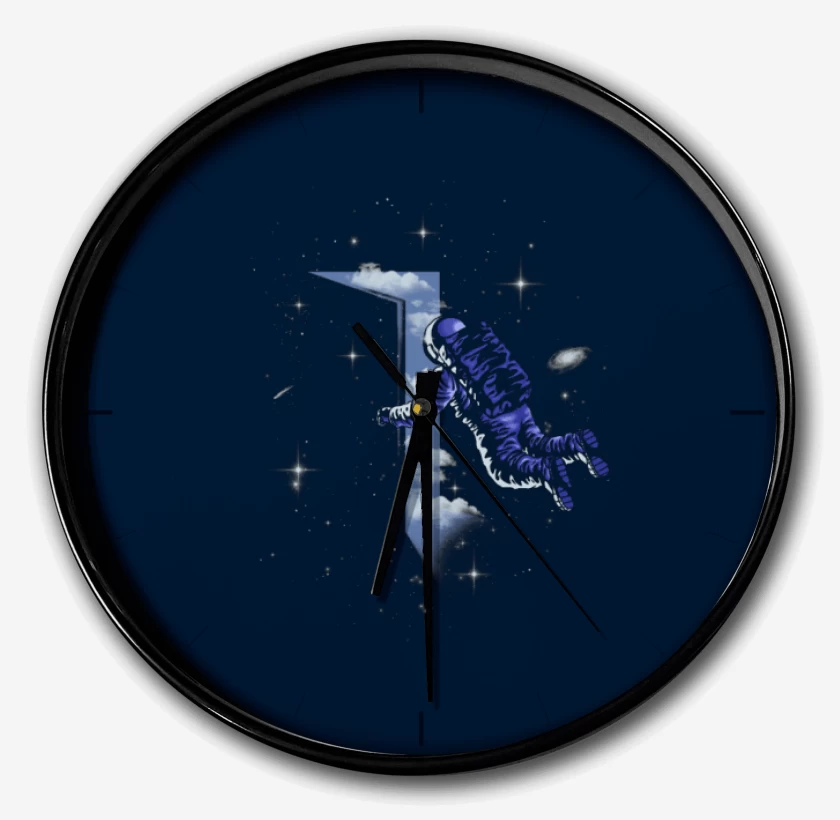 Reloj Azul Marino de Puerta al espacio