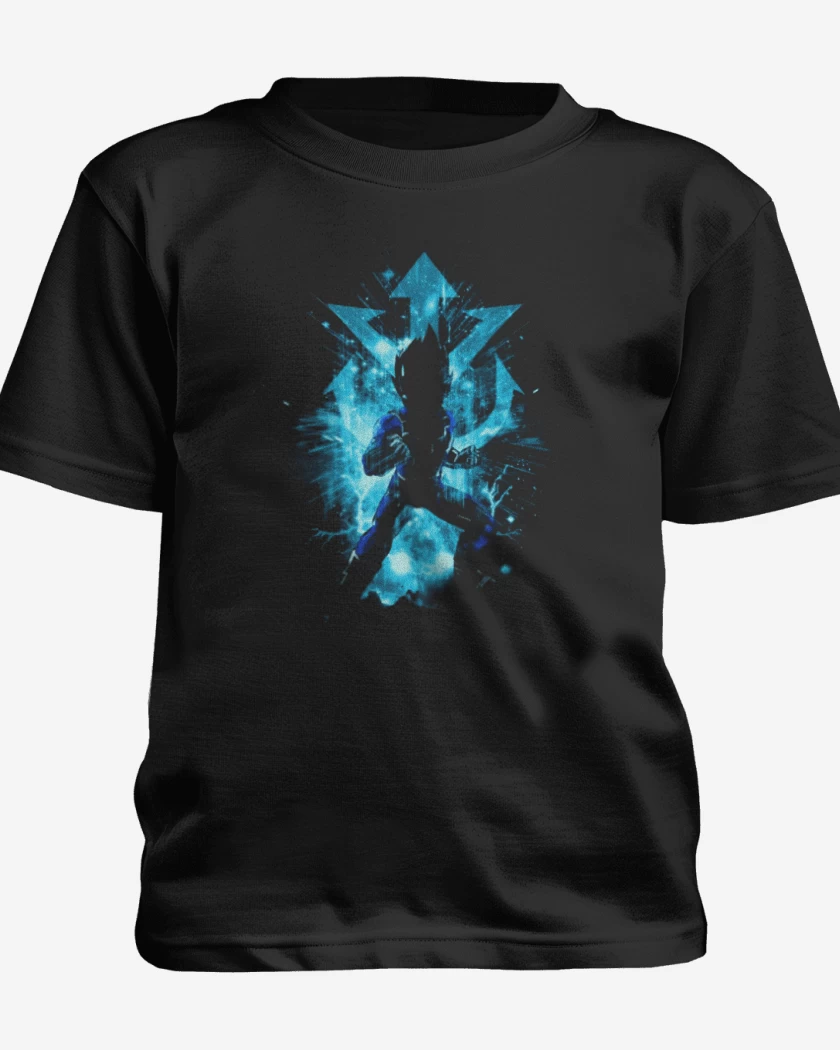 Polera de niño Negro de Principe vegeta