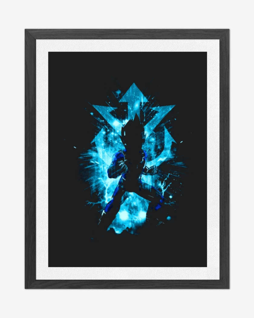 Cuadro decorativo Negro de Principe vegeta