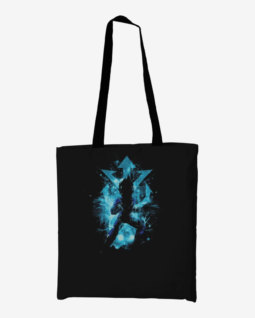 Totebag Negro de Principe vegeta