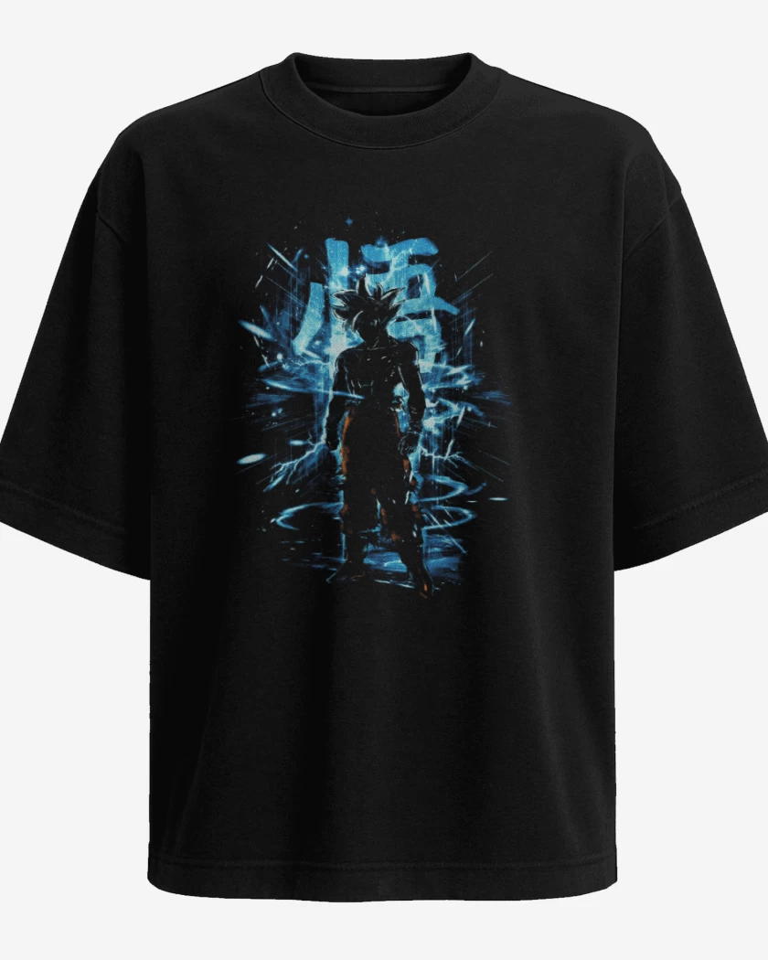 Polera Oversize Negro de Miggate goku