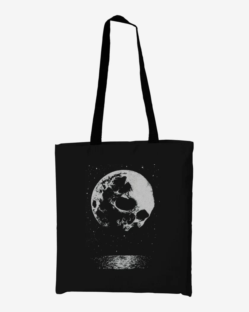 Totebag Skull moon