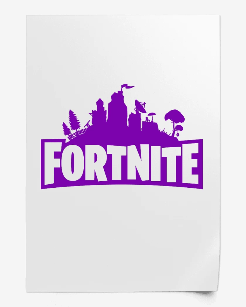 Print Blanco de Fortnite Battle Royale