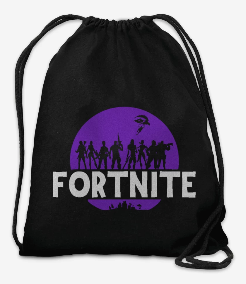 Mochila Negro de Fortnite royale