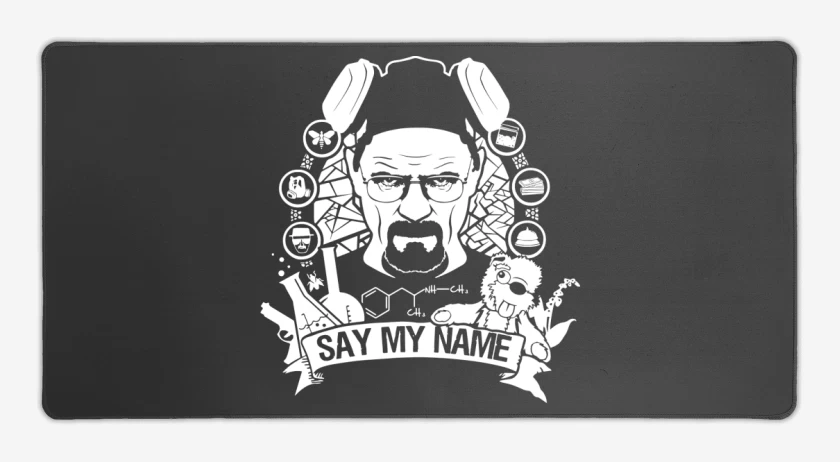 Mouse pad Gamer Say My Name 2