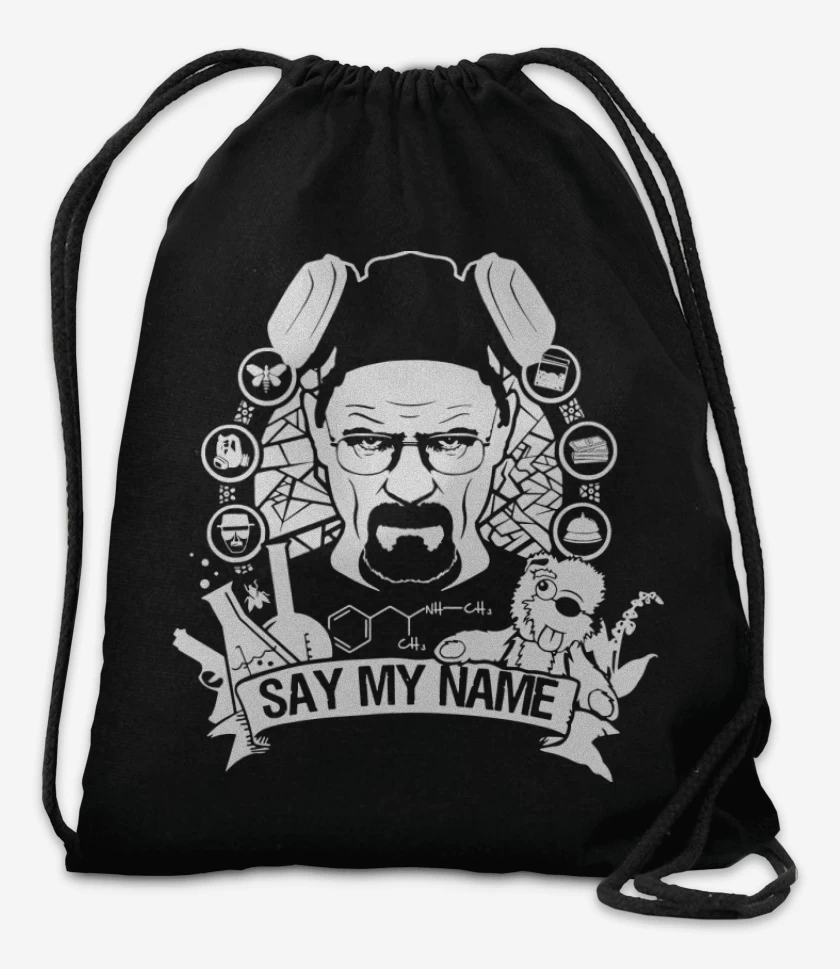 Mochila Negro de Say My Name 2