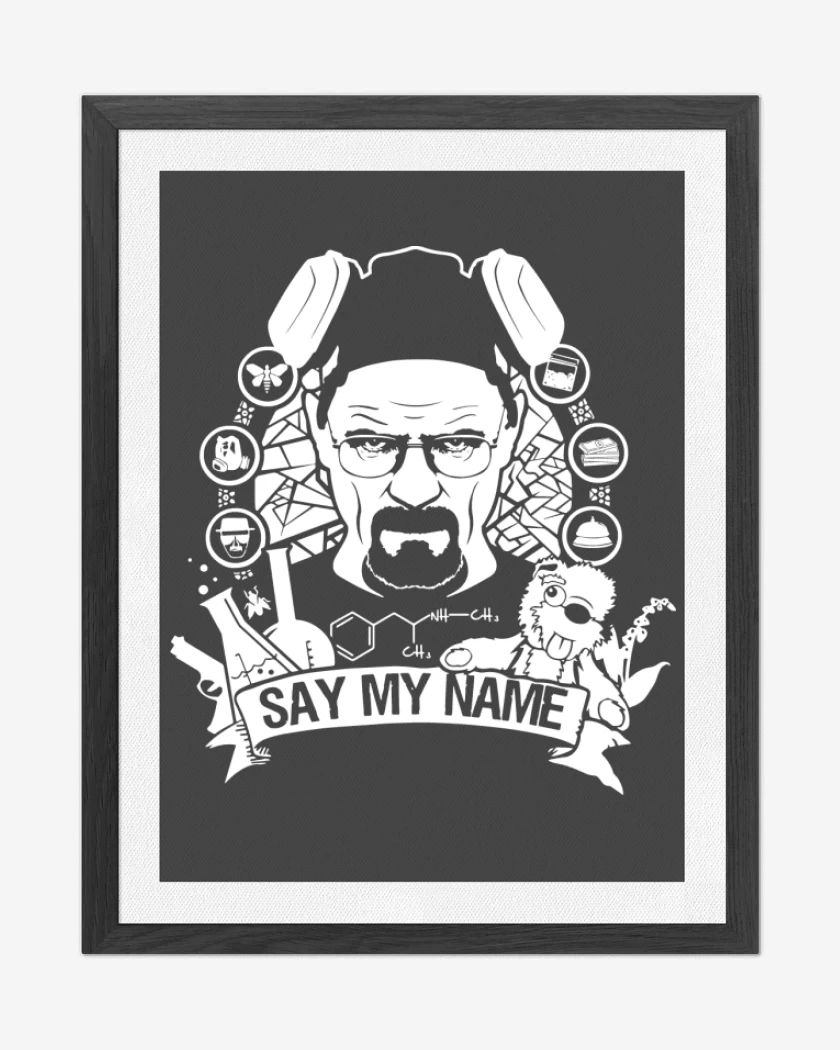 Cuadro decorativo Say My Name 2