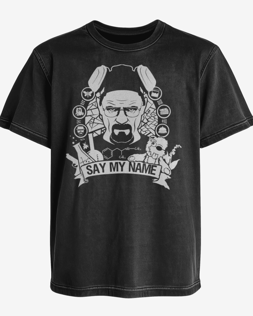 Polera desgastada Say My Name 2