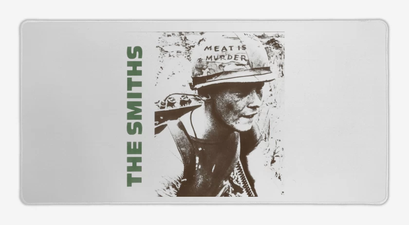 Mouse pad Gamer Blanco de The smiths meat is murder