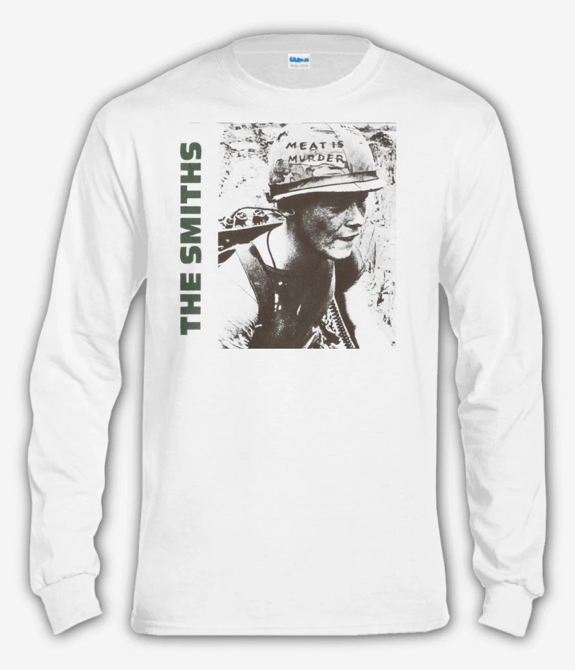 Polera manga larga The smiths meat is murder